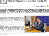 La Universidade de Vigo promueve una red de Investigación Forestal