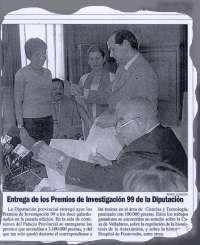 99 ' Diputación Research awards